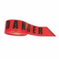 Red/ Black Danger Barricade Tape (3"x1000')